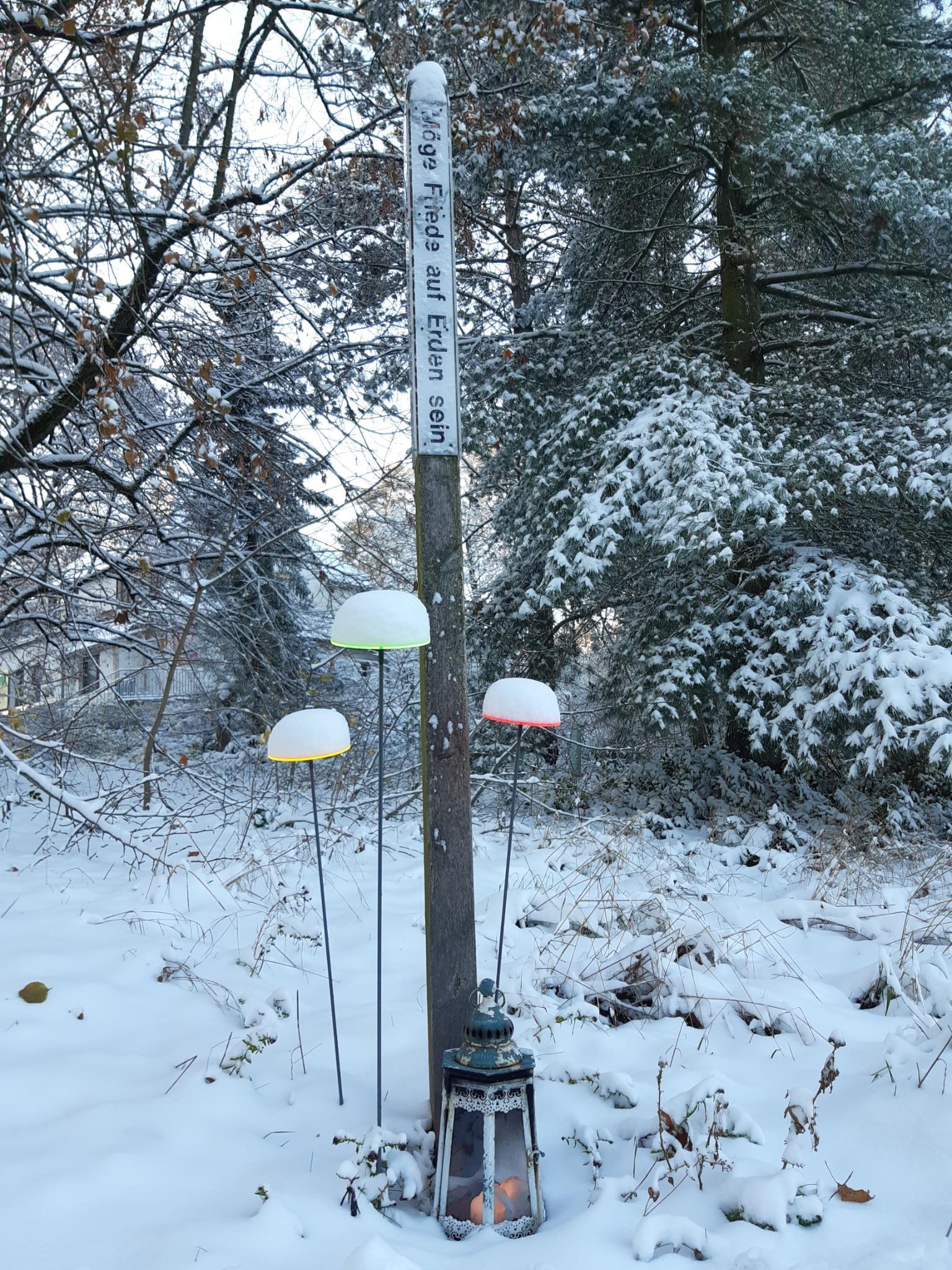 Ende November Wintereinbruch